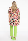 Tunic V wide bottom BONNY - pink - #3