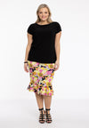 Skirt short frill ABBY - black
