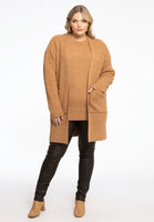 Cardigan Cocoon - mid brown - #2