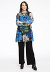 Tunic Wide Bottom Turtle Neck ARDENNES - blue