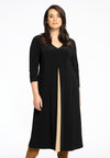 Dress contrast DOLCE - black - #1