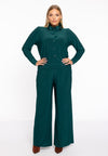 Chemisier court dolce - vert foncé