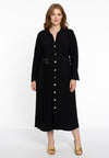 Dress Buttoned Long DOLCE - black 