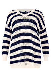 Pullover stripes - blue - #3