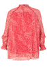 Tunic ruffle ROSSA - red  - #4