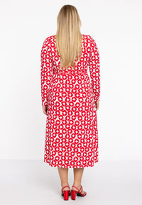 Dress wrap PENELOPE - red - #3