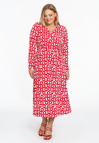 Dress wrap PENELOPE - red - #2