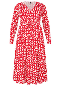 Dress wrap PENELOPE - red - #4