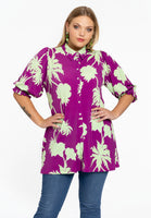 Blouse puff sleeve ARTICHOKE - pink - #1