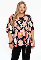 Tunic belt HIBISCUS - black - #1