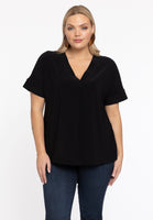 Tunic V-neck DOLCE - black - #1