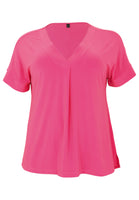 Tunic V-neck DOLCE - pink - #4