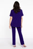 Tunic V-neck DOLCE - purple  - #3