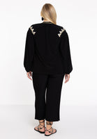 Tunic embroidery DOLCE - black - #3