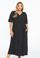 Dress swing DOTS - black - #1