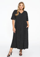 Dress swing DOTS - black - #2