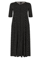 Dress swing DOTS - black - #4