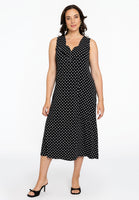 Dress sleeveless DOTS - black - #2