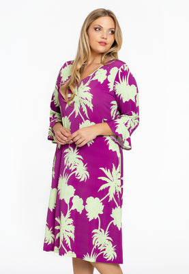 Dress A-line ARTICHOKE - pink - #1