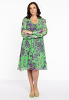 Dress A-line FIERCE - green - #2