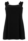 Singlet flare ruffle DOLCE - black - #2