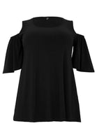 Tunic flare cut out DOLCE - black - #4