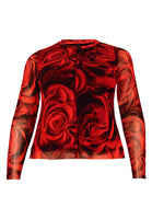 Shirt ROSANNA - red - #4