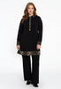 Tunic leo collar - black  - #2