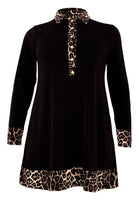 Tunic leo collar - black - #4