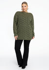 Sweater square LIV - light green