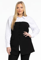 Top buttons RIB - black - #1