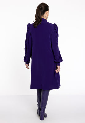 Dress puff sleeve DOLCE - purple  - #3