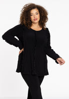 Tunic flare ruffled DOLCE - black - #1