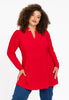 Tunic V neck DOLCE - red 