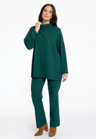 Pullover wide TYRA - dark green - #2