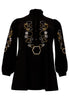 Tunic embroidered DOLCE - black  - #4