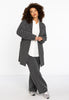 Jacket JACQUARD KNIT - black  - #5