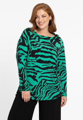 Tunic wide VERDI - green  - #1