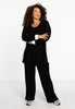 Trousers VERO - black 