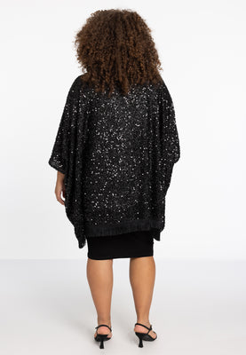 Poncho PAILLET - black  - #3