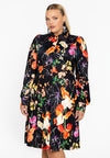 Robe à manches bouffantes campo - Noir