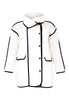 Jacket Interlock contrast - ecru - #4