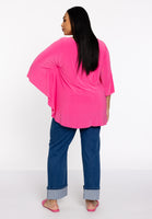 Tunic cape DOLCE - pink - #4