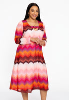 Dress ajour PINKY - pink - #1