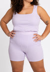 Boxer rib LOUNGE - light purple