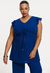Tunique ajour mare - Indigo