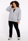 Bomber butterfly HANNELORE - light grey