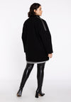 Coat with embellishments - black 