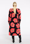 Dress PETALS - red 