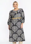 Dress PALM - black 